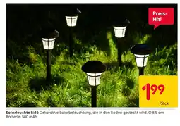 Rusta Solarleuchte lidö Angebot