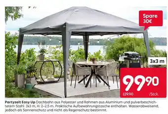 Rusta Partyzelt easy up Angebot
