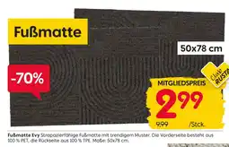 Rusta Fußmatte evy Angebot