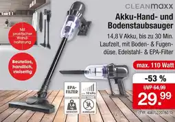 Zimmermann Cleanmaxx akku-hand- und bodenstaubsauger Angebot