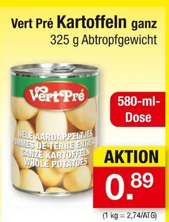 Zimmermann Vert pré kartoffeln ganz Angebot
