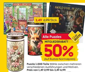 Rusta Falcon, avec puzzle Angebot