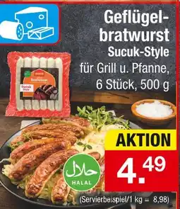 Zimmermann Gutfried geflügelbratwurst sucuk-style Angebot