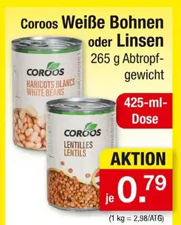 Zimmermann Coroos weiße bohnen oder linsen Angebot