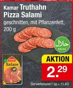 Zimmermann Kamar truthahn pizza salami Angebot