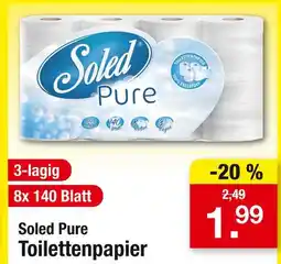 Zimmermann Soled pure toilettenpapier Angebot