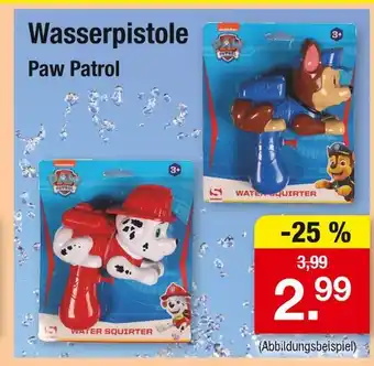 Zimmermann Paw patrol wasserpistole Angebot