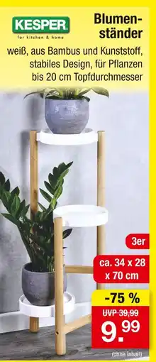 Zimmermann Kesper blumenständer Angebot