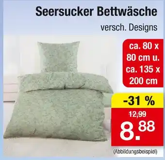 Zimmermann Seersucker bettwäsche Angebot