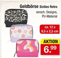 Zimmermann Geldbörse sixties retro Angebot