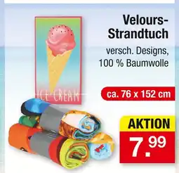 Zimmermann Velours-strandtuch Angebot