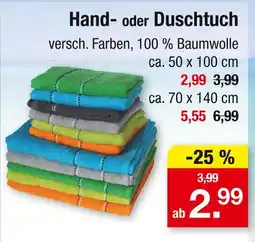Zimmermann Hand- oder duschtuch Angebot