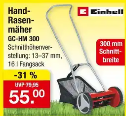 Zimmermann Einhell hand-rasenmäher gc-hm 300 Angebot