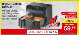 Zimmermann Gourmetmaxx doppel-heißluftfritteuse Angebot