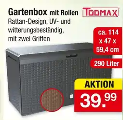 Zimmermann Toomax gartenbox mit rollen Angebot