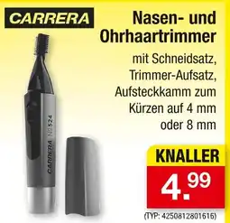 Zimmermann Carrera nasen- und ohrhaartrimmer Angebot