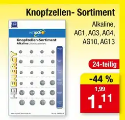 Zimmermann Heitech knopfzellen-sortiment Angebot