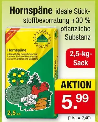Zimmermann Hornspäne Angebot