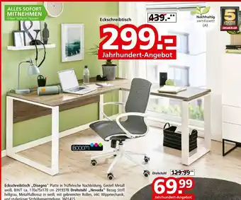 Segmüller Eckschreibtisch oder drehstuhl Angebot