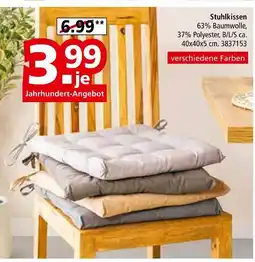 Segmüller Stuhlkissen Angebot