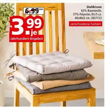 Segmüller Stuhlkissen Angebot