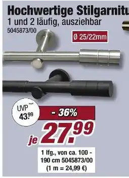 Poco Hochwertige stilgarnituren Angebot