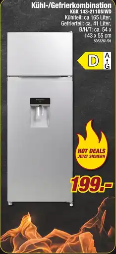 Poco Kühl-/gefrierkombination Angebot