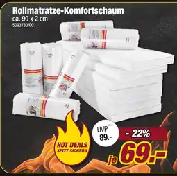 Poco Rollmatratze-komfortschaum Angebot