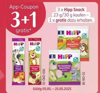 Rossmann Hipp 3+1 gratis Angebot