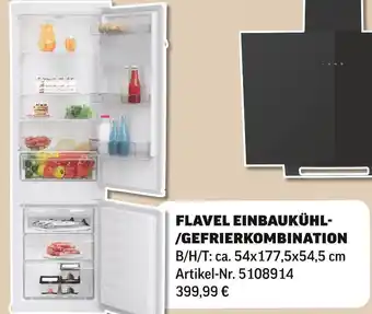 Poco Flavel einbaukühl-/gefrierkombination Angebot