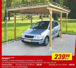 toom Baumarkt Toom carport Angebot