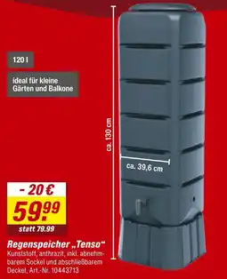 toom Baumarkt Regenspeicher „tenso“ Angebot