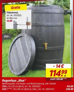 toom Baumarkt Regenfass „vino“ Angebot