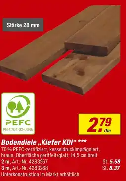 toom Baumarkt Pefc bodendiele „kiefer kdi“ Angebot