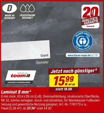 toom Baumarkt Toom laminat Angebot