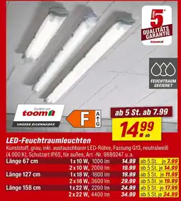 toom Baumarkt Toom led-feuchtraumleuchten Angebot