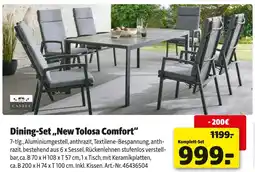 Hagebau Casaya dining-set „new tolosa comfort“ Angebot