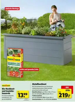 Hagebau Flora gard bio-hochbeet- und gewächshauserde Angebot