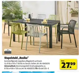 Hagebau Casaya stapelstuhl rosika Angebot