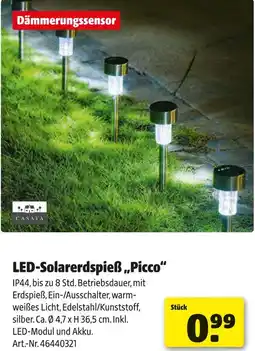 Hagebau Casaya led-solarerdspieß „picco“ Angebot