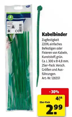 Hagebau Rev kabelbinder Angebot