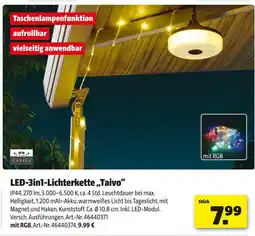 Hagebau Casaya led-3in1-lichterkette „taivo“ Angebot