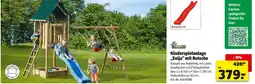 Hagebau Mr. gardener kinderspielanlage „enija“ mit rutsche Angebot