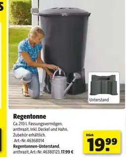 Hagebau Regentonne oder regentonnen-unterstand Angebot