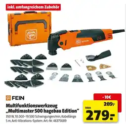 Hagebau Fein multifunktionswerkzeug „multimaster 500 hagebau edition“ Angebot