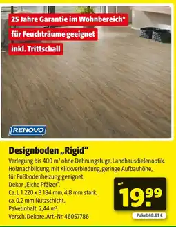 Hagebau Renovo designboden „rigid“ Angebot
