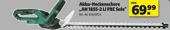 Hagebau Akku-heckenschere ah 1855-2 li pxc solo Angebot