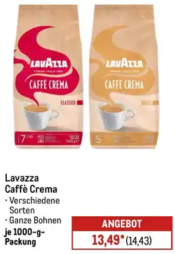 METRO Lavazza Caffè Crema Angebot
