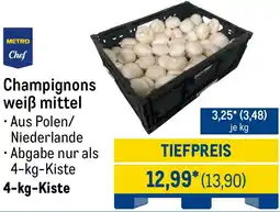 METRO METRO Chef Champignons weiß mittel Angebot