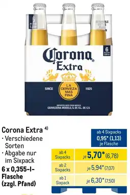 METRO Corona Extra Angebot